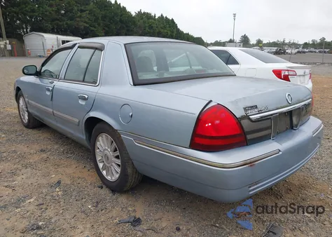 2009 Mercury Grand Marquis Ls (Fleet Only) из США, поврежденный, VIN 2MEHM75V39X622089